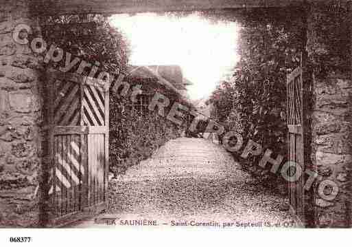 Ville de ROSAY, carte postale ancienne