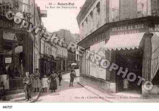 Ville de SAINTPOLSURTERNOISE, carte postale ancienne