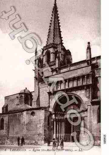 Ville de TARASCON, carte postale ancienne