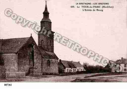 Ville de TOURDUPARC(LE), carte postale ancienne