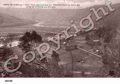 Ville de TOURNAVAUX, carte postale ancienne