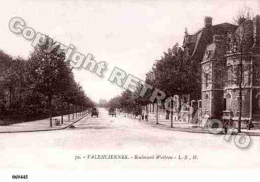 Ville de VALENCIENNES, carte postale ancienne