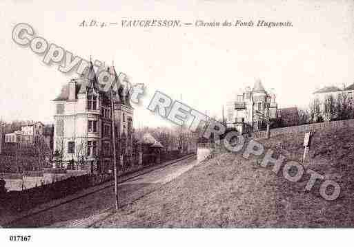 Ville de VAUCRESSON, carte postale ancienne