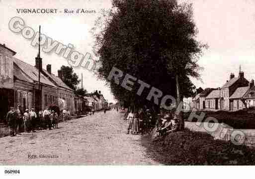 Ville de VIGNACOURT, carte postale ancienne