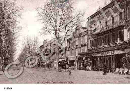 Ville de ALBI, carte postale ancienne