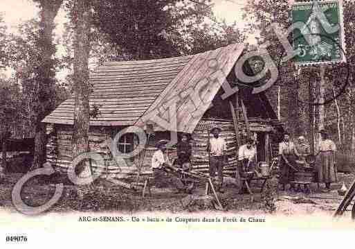 Ville de ARCETSENANS, carte postale ancienne