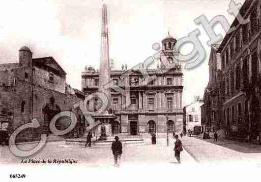 Ville de ARLES, carte postale ancienne