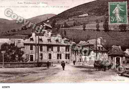 Ville de ARREAU, carte postale ancienne