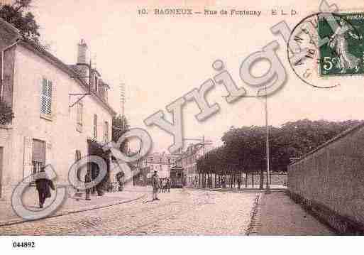 Ville de BAGNEUX, carte postale ancienne