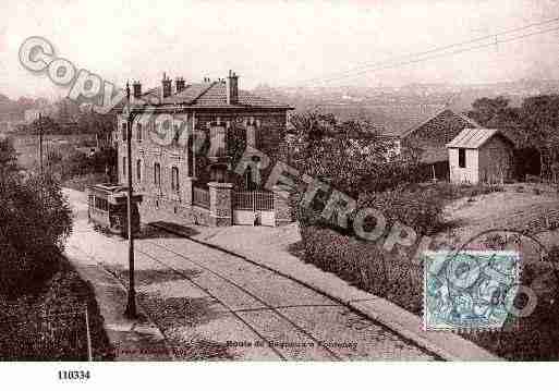 Ville de BAGNEUX, carte postale ancienne