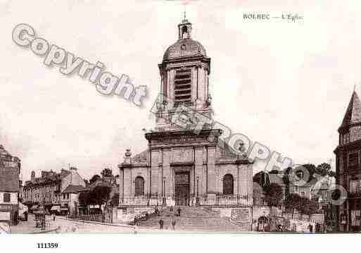 Ville de BOLBEC, carte postale ancienne