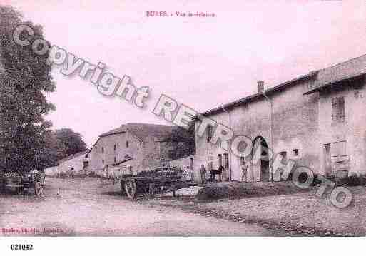 Ville de BURES, carte postale ancienne