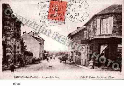 Ville de CARTERET, carte postale ancienne