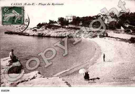 Ville de CASSIS, carte postale ancienne