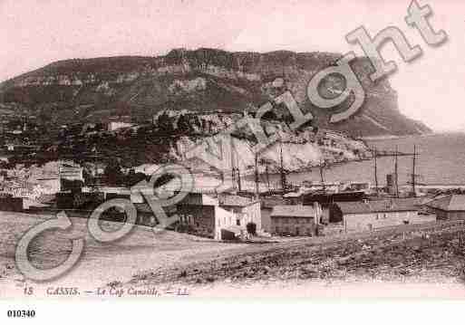 Ville de CASSIS, carte postale ancienne