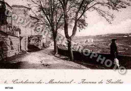 Ville de CASTELNAUDEMONTMIRAL, carte postale ancienne