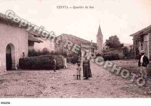 Ville de CEFFIA, carte postale ancienne