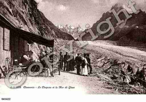 Ville de CHAMONIXMONTBLANC, carte postale ancienne