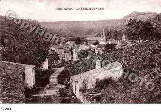 Ville de CHATELSAINTGERMAIN, carte postale ancienne