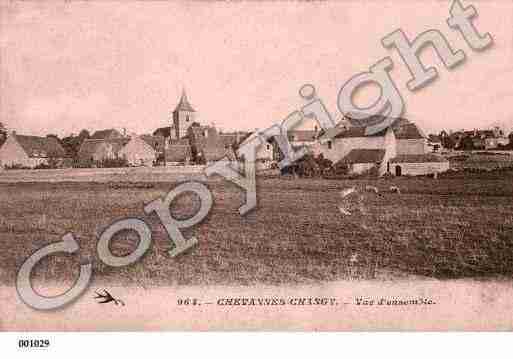 Ville de CHEVANNESCHANGY, carte postale ancienne