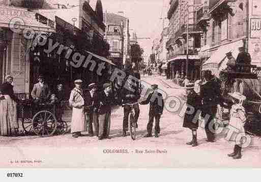 Ville de COLOMBES, carte postale ancienne