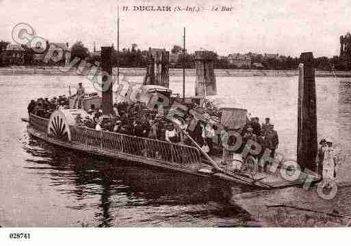 Ville de DUCLAIR, carte postale ancienne