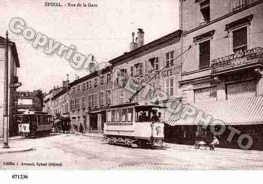 Ville de EPINAL, carte postale ancienne