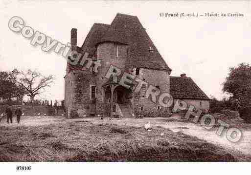 Ville de FRAZE, carte postale ancienne