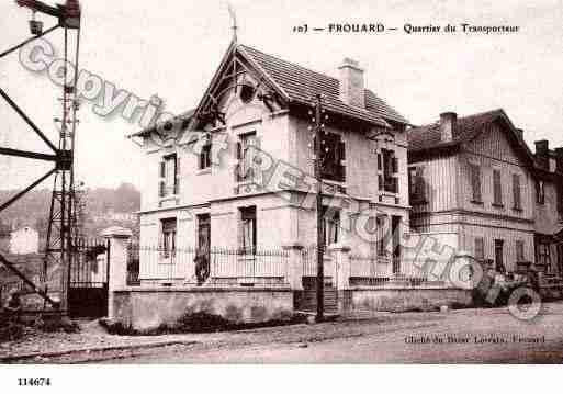 Ville de FROUARD, carte postale ancienne