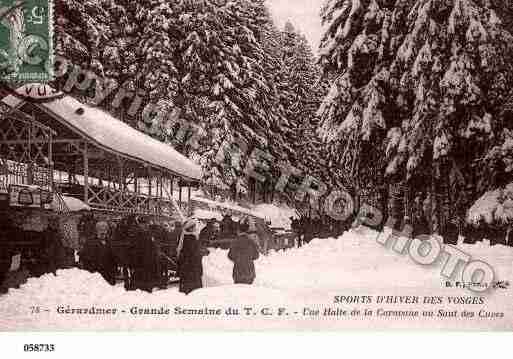 Ville de GERARDMER, carte postale ancienne