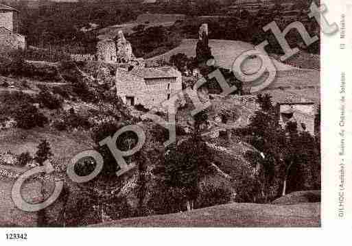 Ville de GILHOCSURORMEZE, carte postale ancienne