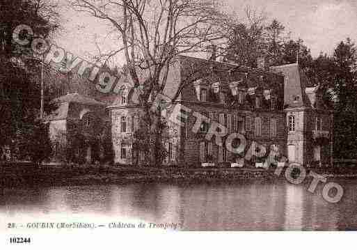 Ville de GOURIN, carte postale ancienne