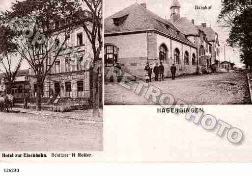 Ville de HAGONDANGE, carte postale ancienne