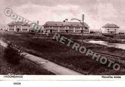 Ville de HAGONDANGE, carte postale ancienne