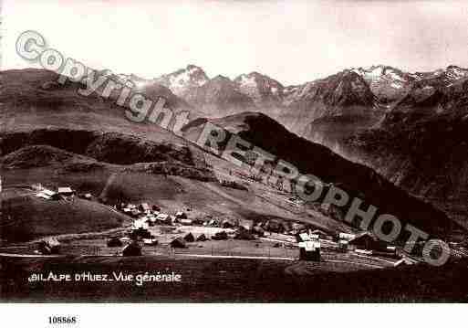 Ville de HUEZ, carte postale ancienne