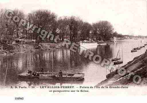 Ville de LEVALLOISPERRET, carte postale ancienne