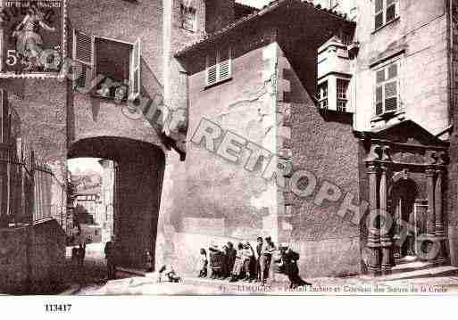 Ville de LIMOGES, carte postale ancienne