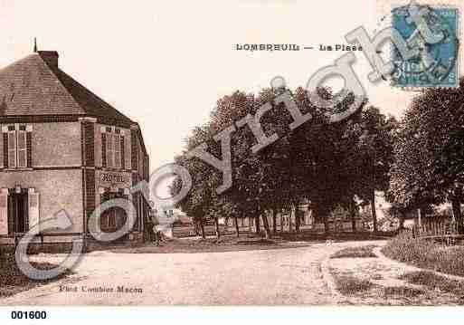 Ville de LOMBREUIL, carte postale ancienne