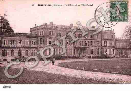 Ville de QUERRIEU, carte postale ancienne