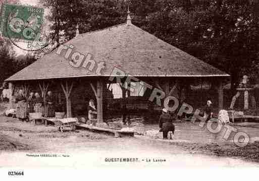 Ville de QUESTEMBERT, carte postale ancienne