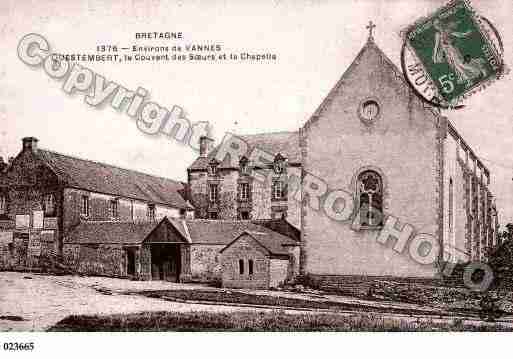 Ville de QUESTEMBERT, carte postale ancienne