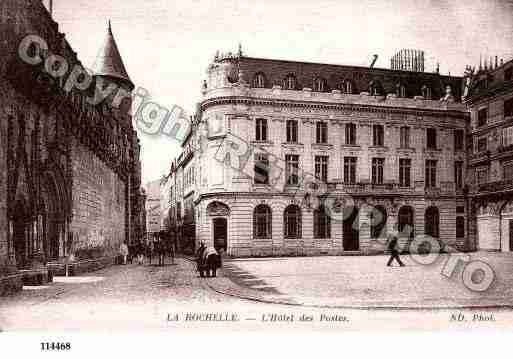 Ville de ROCHELLE(LA), carte postale ancienne