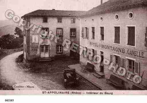 Ville de SAINTAPPOLINAIRE, carte postale ancienne