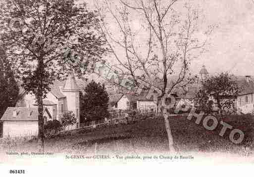 Ville de SAINTGENIXSURGUIERS, carte postale ancienne