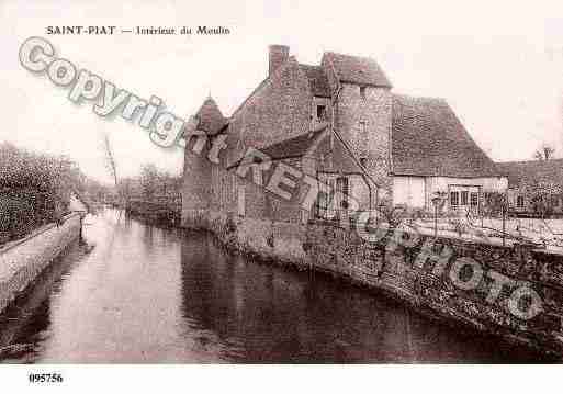 Ville de SAINTPIAT, carte postale ancienne