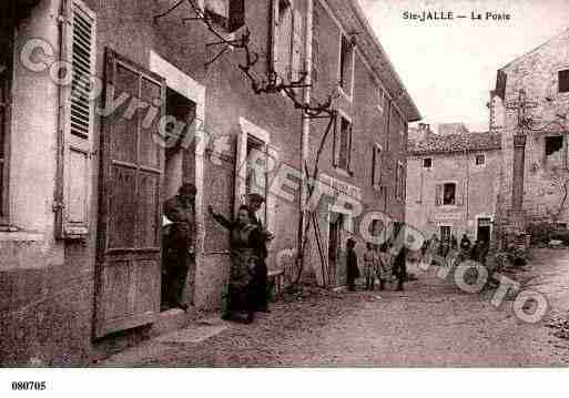 Ville de SAINTEJALLE, carte postale ancienne