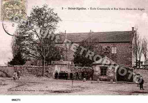 Ville de SAINTESIGOLENE, carte postale ancienne