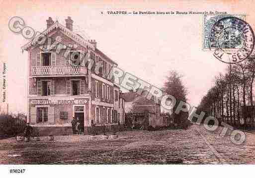 Ville de TRAPPES, carte postale ancienne