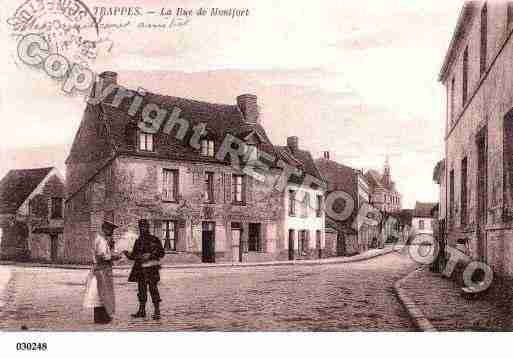 Ville de TRAPPES, carte postale ancienne