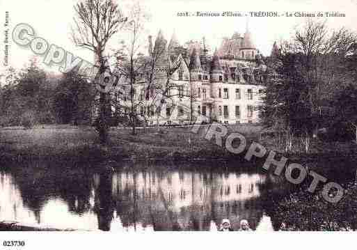 Ville de TREDION, carte postale ancienne